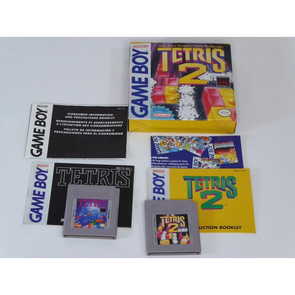 Tetris and Tetris 2 (Nintendo Game Boy)